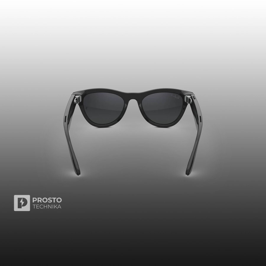 Ray-Ban Skyler (Gen 2) Глянцевый Чёрный с Градиентно-Графитовыми линзами